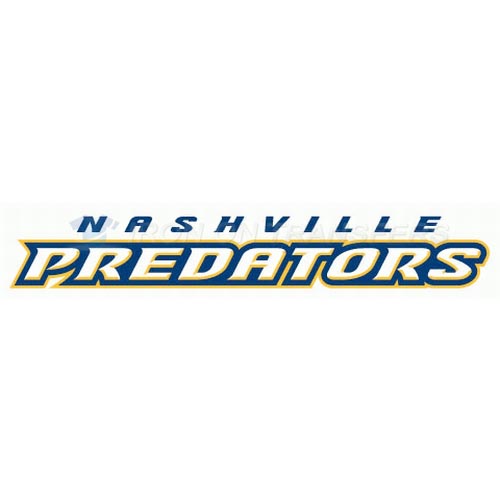 Nashville Predators Iron-on Stickers (Heat Transfers)NO.216